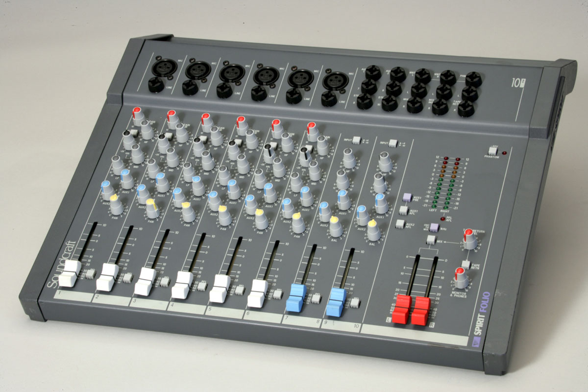 Soundcraft Spirit Folio10/2 Analog-Audio-Mixer